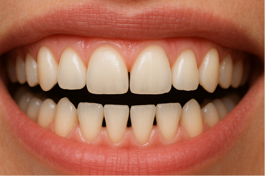 Black triangles between teeth