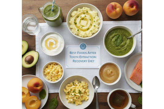 healthy diet options after tooth extractions