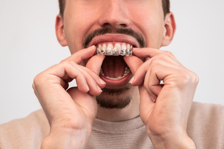Invisible Aligners for Crossbites